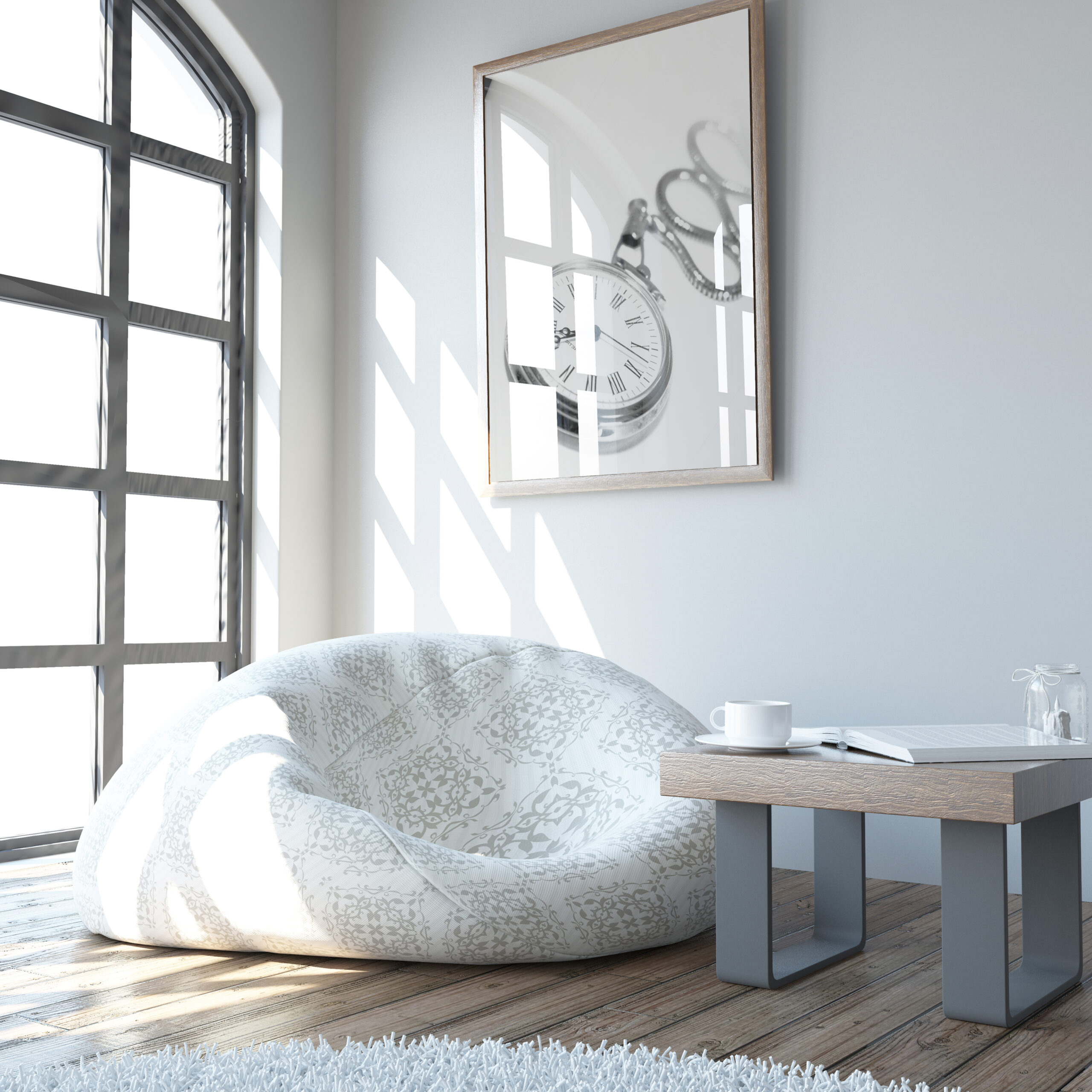3D render of a Living Room Interior